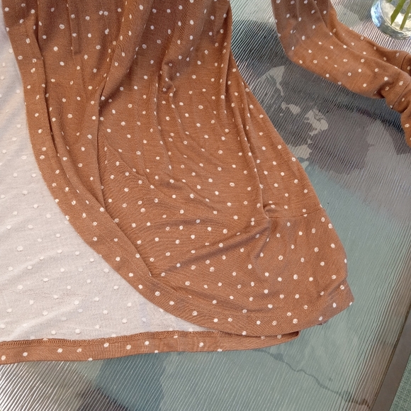 NWOT Maurices Cressa Cardigan Copper Combo, L - Picture 3 of 6